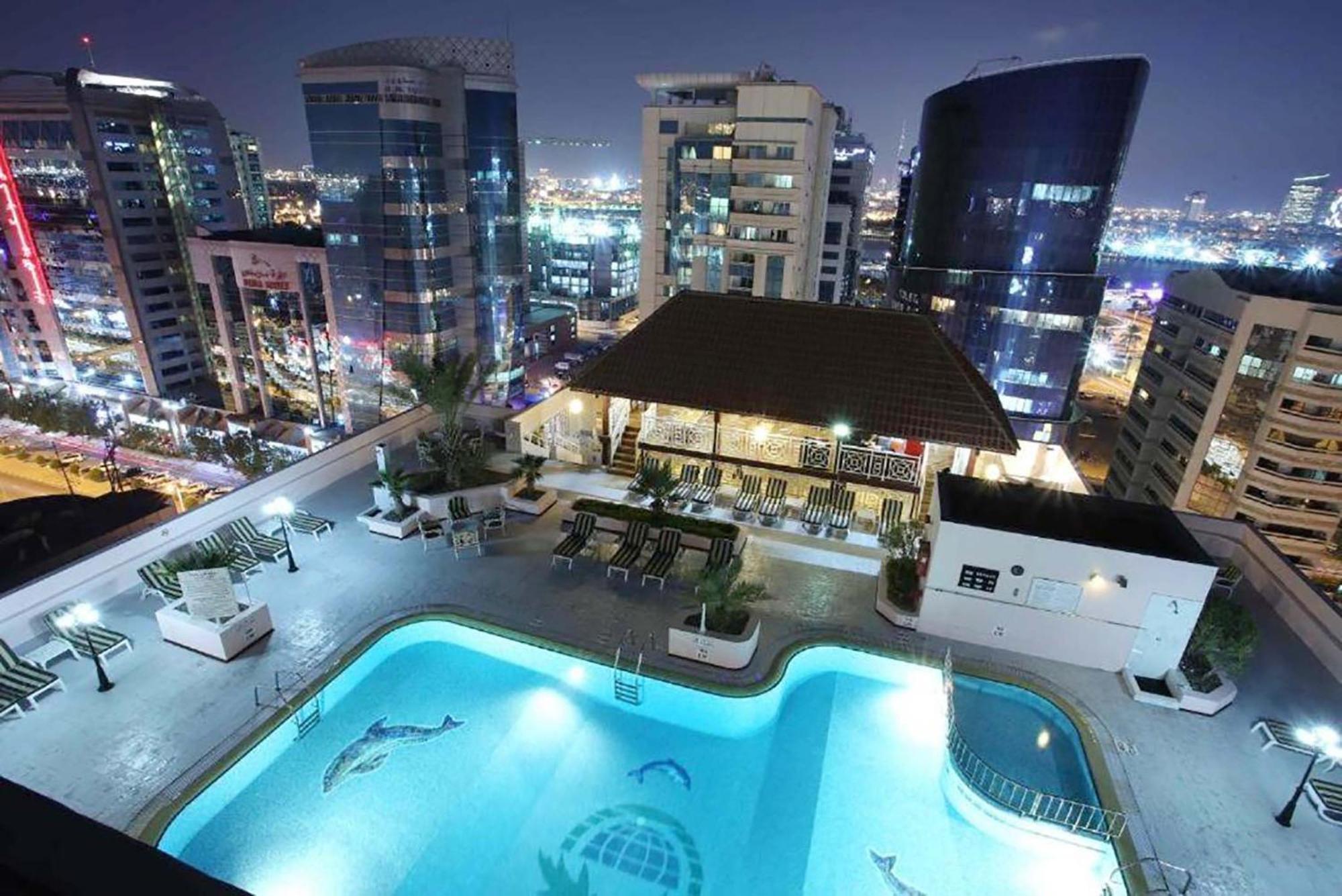 Knight Castle Hotel - Formerly Known As Carlton Palace Hotel Dubai Buitenkant foto